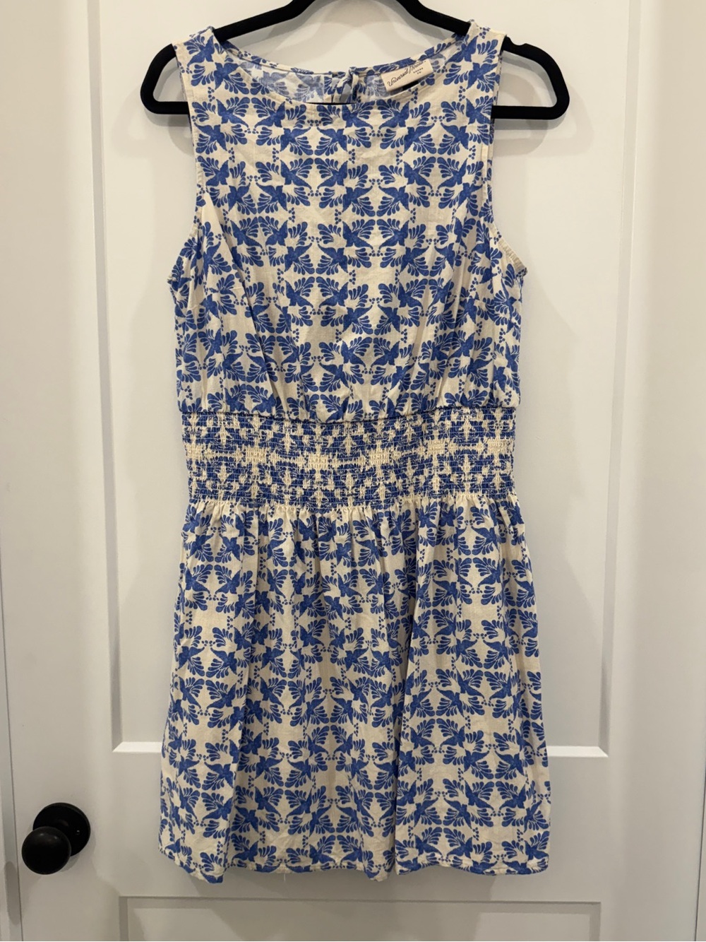 VGUC Universal Thread Blue and White Dress